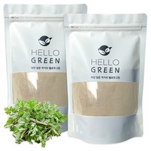 헬로우그린 국내산 고운 쑥가루 300gX2(팩) 총600g, 2개