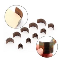 가죽 공예10pcs 가죽 공예 도구 절반 라운드 커터 펀치 손수 벨트 지갑 코너 모양 3mm-25mm, 한개옵션0