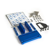 CRRCPRO Methanol Engine Test Bench Set Aluminum Alloy CNC for RC Airplane Helicopter DIY Tool Parts, [01] Red