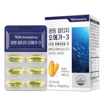 광동생활건강 알티지 오메가3 비타민E 1박스/1개월 비타민D 혈행 눈건조개선, 기타