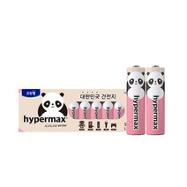 크린랩 하이퍼맥스 건전지 AA 10알, 판다