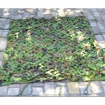 군대 위장막 차약막 그늘막 어닝 밀리터리 그물, 2M X7M