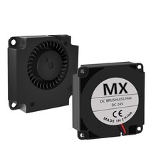 가스배출 화목난로흡출기 고기 환풍 창틀DC 5V/12V/24V 3D 프린터 송풍기 터보 방사형 팬 컴퓨터 CPU 쿨러, 02 4010 Turbo Blower_03 24V