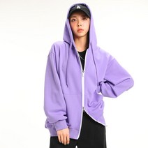 그랜피니 남녀공용 투웨이 지퍼 베이직 무지 후드집업 GFHZ01