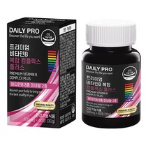 데일리프로 프리미엄 비타민B 복합 컴플렉스 플러스, 60정, 1개, 60정