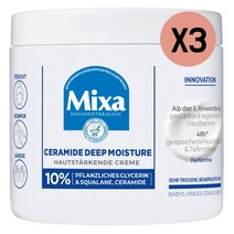 Mixa 세라마이드 딥 모이스처 크림 400ml 3개입