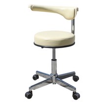 파미가구 진찰용O형의자 진찰용의자 진찰의자 진료의자 작업의자 병원의자 보조의자 실험실의자 연구실의자 간이, 아이보리(고정형), 1개