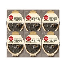 CJ제일제당 햇반 소프트밀 흑임자죽 280g 6개, 상세내용참조