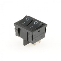 1pcs Kcd5 4Pin 6pin 2 위치 3 15A / 250VAC 21x24mm 21*24mm 록 스위치 키트 on-off on-off-on, 03 B-shuang-2D4P