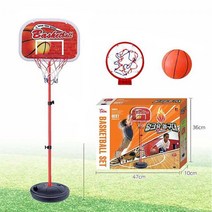 아동 스포츠 튼튼한 스탠드 농구대 공 세트 교구 크리스마스 공원 골넣기 실내 유치원