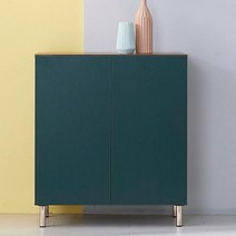 모던 심플 인테리어 북유럽 감성 높은 수납장 800 홈카페 장식장 깔끔한, 화이트