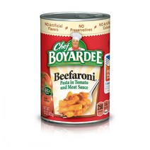 Chef Boyardee 쉐프보야디 비파로니 in미트토마토소스 425G 6팩