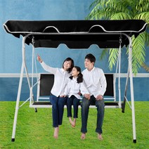 그네 꿈의가격득템~~펜션그네 야외용그네의자 정원의자 흔들의자, KLS-E054 블랙