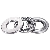 Uxcell 51308 스러스트 볼 베어링 40mm x 78mm 26mm 크롬 스틸 단방향 롤링 방향 USA 미국