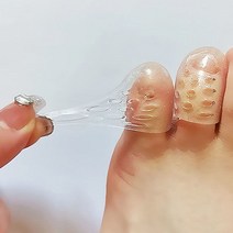 구두 통증방지 발가락보호골무 땀차지않는 실리콘보호대 실리콘발가락골무