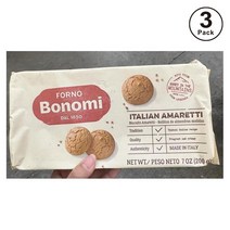 Forno Bonomi 폴노 보노미 이탈리안 아마레티 비스킷 7 oz 200g 3팩