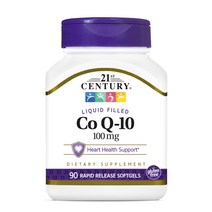 21세기센트리 CoQ10100mg 래피드 릴리즈 소프트젤, 90개입, 1개
