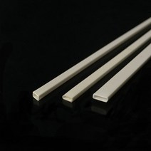 thp주름관 수동 재료 플라스틱 파이프 ABS 직사각형 튜브 모델 pcspcs, [03] .x.mm pcs