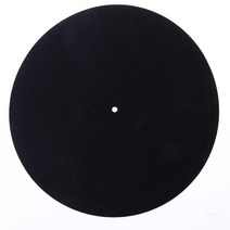 플래터 매트 수정 없이 대부분의 턴테이블에 적합 LP 비닐 레코드에 필요한 트리밍 패드 없음, 한개옵션0