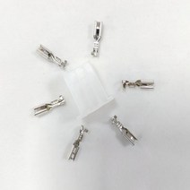 전기자전거부품 모터에서 관제사에 연장 케이블을 위한 28mm 극을 가진 플라스틱 연결관 6pin 남성과 여성, 한개옵션0, 한개옵션1