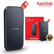 샌디스크 Portable SSD E30, 블랙, 1024GB