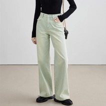 디니지아 VEGA 로우 엣지 패셔너블 스트레이트 팬츠 0112