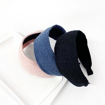 [국내 제작] 퐁실 제니 뽀글이 양털 쿠션 헤어밴드 13color