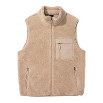 디퍼디 남녀공용 셰르파 뽀글이 털 조끼