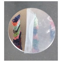 만들기재료/깨지지않는 안전거울/사각 원형 타원, 타원 8x10cm 한개