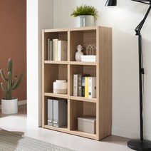 [데코라인] 하리 3단 800책장, 색상:아이보리