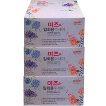 크린손 미즈 일회용 수세미 20 x 30cm 30매 1~3개, 3개