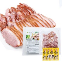 천지농산 국내산 유황오리훈제슬라이스 200gX8팩+오뚜기 머스타드 4개 증정, 200g, 8팩