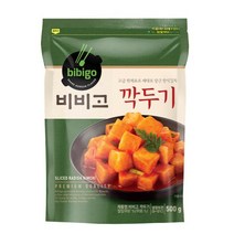 CJ더마켓 집반찬 집밥 가정식 자취템 탑티어 비비고 깍두기 배추 총각 열무 국산 업소용 김치 500G, 20개