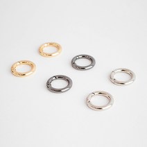 [울클럽]가방 연결 오링 (o링), 라지 (2.5cm), 흑니켈