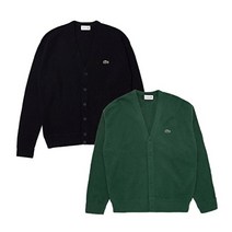 라코스테_ 라코스테 남성 릴렉스핏 울가디건 AH0397