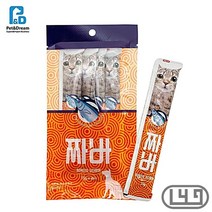 반려동물장영양제 가다랑어4개 놀이 노령묘 연한 소화, 상세페이지 참조
