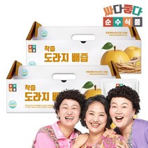순수식품 NFC 착즙100% 도라지배즙 배도라지즙 2박스(60포), 단품