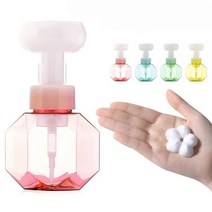 [윰스마켓] 플라워폼 공병 플라워솝 꽃모양 거품 버블 핸드워시 디스펜서 이시영틱톡 L56, 옐로우