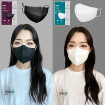 TAS 타스마스크 비말차단 대형 50매입 KF-AD 국산 새부리형마스크 귀안아픈마스크 화장안묻는마스크, 화이트 100매