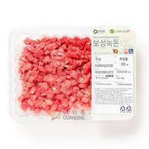 돼지고기 안심 자장용 1x1x1cm 500g 냉장, 단품, 단품