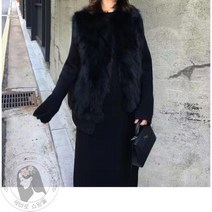 Sevalo 겨울코디 인조 폭스 퍼 베스트 여성 밍크 조끼