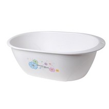 아이에스리빙 페러스 타원 다용도 대야 베이비욕조 미니욕조 족욕대야 애견목욕통 설거지 세숫대야, 1개, 상세페이지 참조