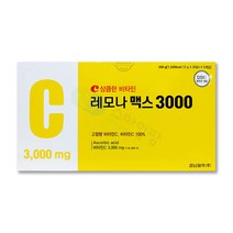 경남제약 경남 레모나 맥스 3000 (구 아스코르빈산 )100포 비타민C, 300g, 1개