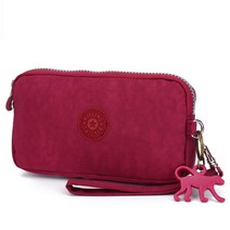 Makone 남녀 지갑 나일론 클러치백 동전지갑