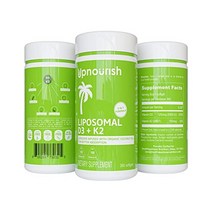 Liposomal Vitamin D3 K2 MK7 - 365 Softgels VIT D3 5000 IU ＋ K2 100 mcg with Organic Coconut Oil - K2 D3 Vitamin Supplement - Vitamin D and K Support I