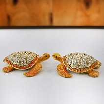 집들이야 리치 거북이 화이트 보석함, TER07_리치거북이화이트보석함