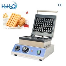 상업용 와플 메이커 제조기 철 스틱 코팅 없음 베이커와플, 220V+UK