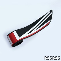 문콕 방지 도어 가드 고무 자동차 후면 범퍼 보호용 데칼 스티커 미니 쿠퍼 r56 clubman r55 f55 f56 countryman r60 f60, r55 r56용