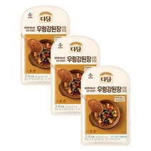 CJ 다담 우렁강된장 비빔 양념 된장찌개 집된장 홈쿡 장 140g 3개 1세트, 2세트