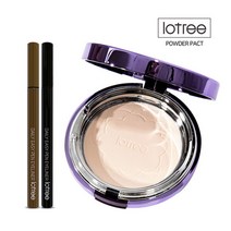 [로트리] [5만원이상 스타벅스 기프티콘 증정]로사 센티폴리아 파우더팩트+아이라이너, 피부타입:21호+아이라이너 블랙, 상세 설명 참조